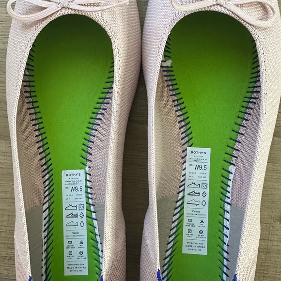 Rothys The Ballet Flat Ballerina Pink - Picture 5 of 8